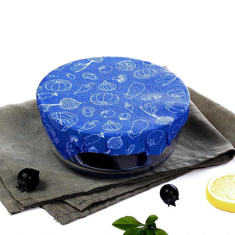Reusable Beeswax Wrap Eco-Friendly Beeswax Food Wraps - Compostable Zero Waste Bread Sandwich Food Wrap Organic Plastic-Free Food Storage